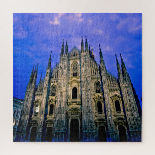 Milano Duomo at Sunrise - 20x20 - 676 pc Jigsaw Puzzle