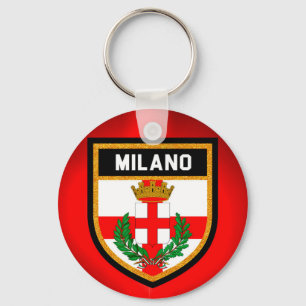 Milano Flag Key Ring