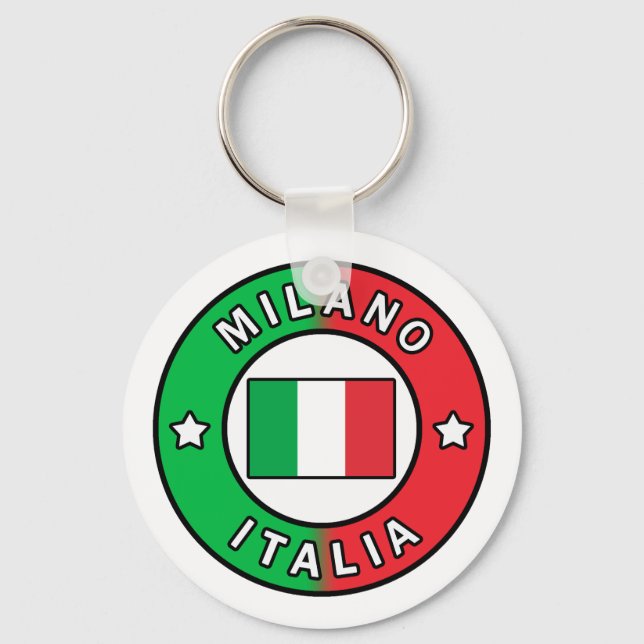 Milano Italia Key Ring (Front)