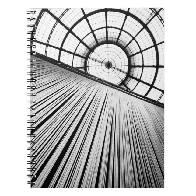 Milano Italy, Display at the Galleria Spiral Notebook (Front)