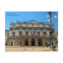 Milano, Italy - La Scala Theatre, opera house