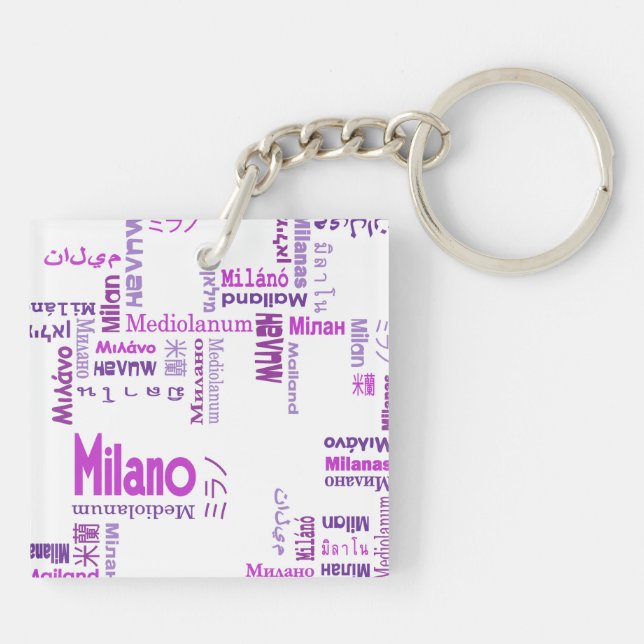 Milano Key Ring (Back)