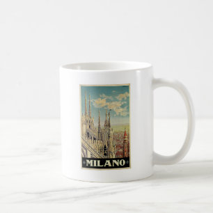 Milano Milan Italy Vintage Travel Coffee Mug