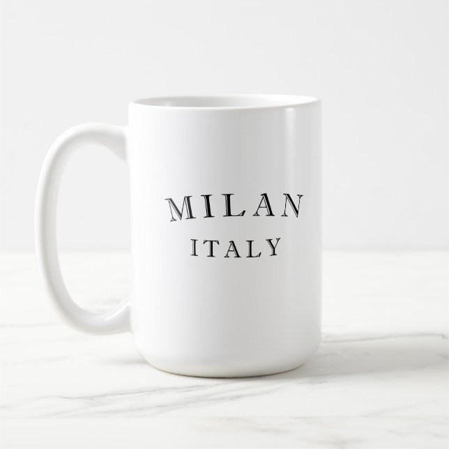Milano Milano Italy Coffee Mug (Left)