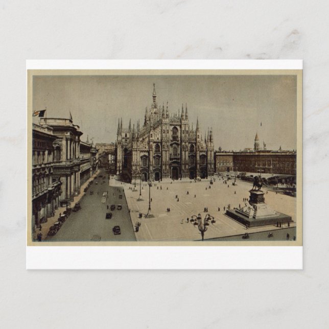 Milano Palace Dom Postcard (Front)