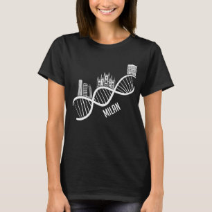 Milano Skyline City Italy Funny Gift T-Shirt