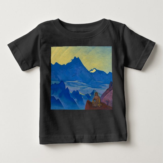 Milarepa, the One Who Harkened by Nicholas Roerich Baby T-Shirt (Front)