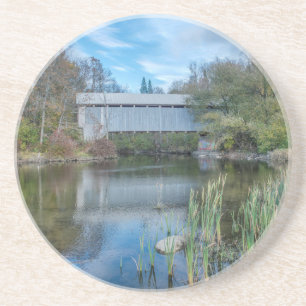 Milby Covered Bridge 2 Coaster