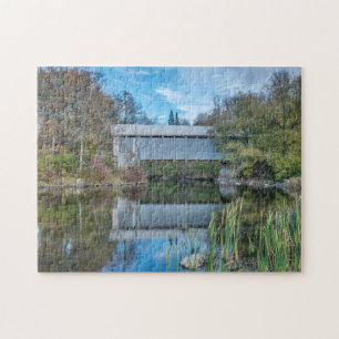 Milby Covered Bridge Jigsaw Puzzle
