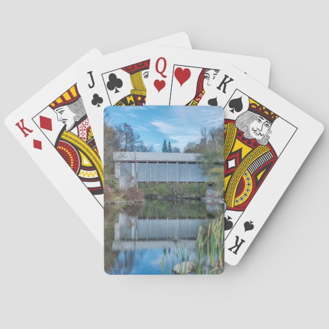 Milby Covered Bridge Playing Cards (Back)