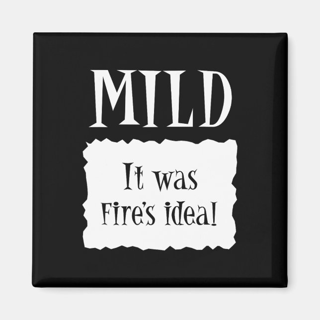 MILD - Hot Packet Halloween Taco Costume 1 Magnet (Front)