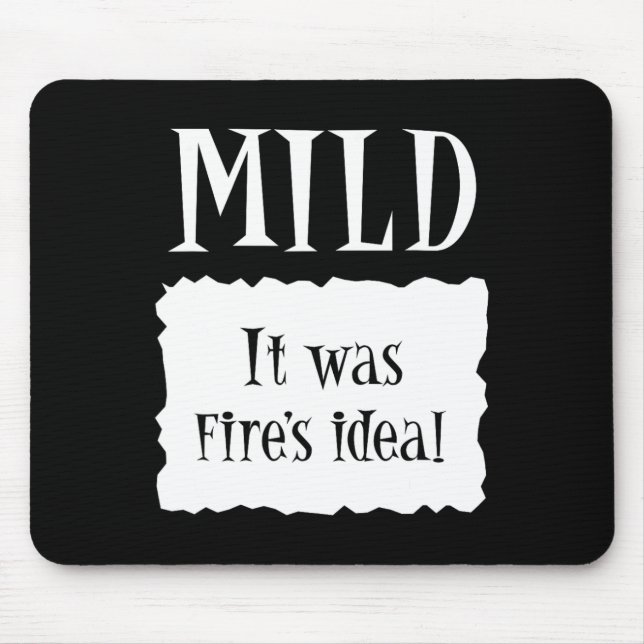 MILD - Hot Packet Halloween Taco Costume 1 Mouse Pad (Front)