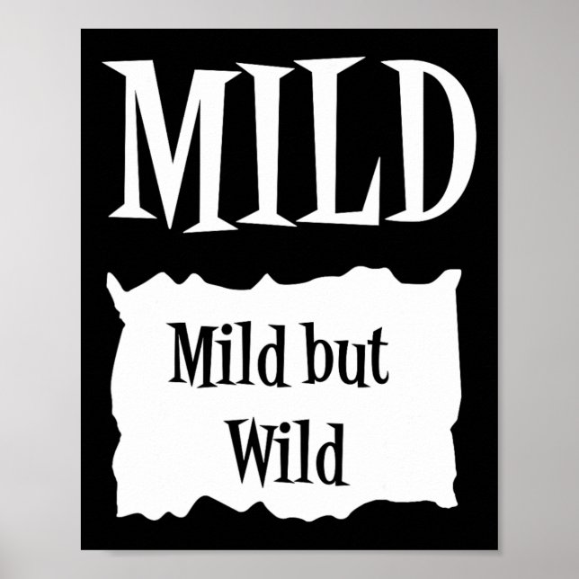 Mild - Hot Packet Halloween Taco Costume  Poster (Front)