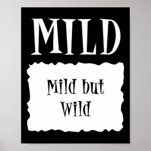 MILD - Hot Packet Halloween Taco Costume  Poster