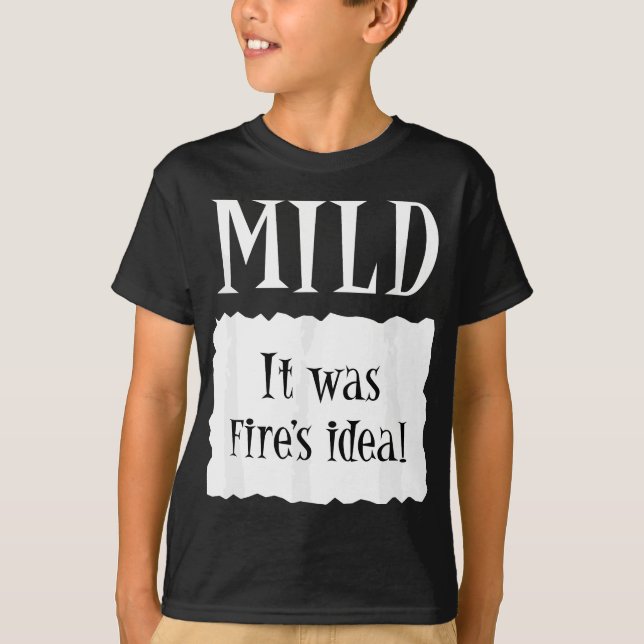 MILD - Hot Packet Halloween Taco Costume T-Shirt (Front)