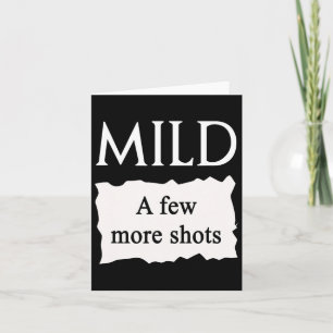 Mild Hot Sauce Packet Group Halloween Costume Card