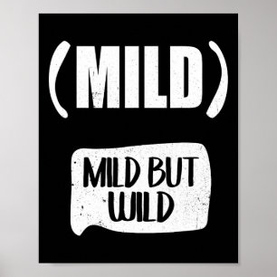 Mild Sauce Packet Tacos Condiment Group Halloween Poster