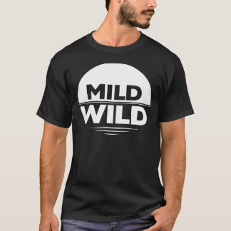 Mild Wild Moon Modern Minimal Furry Otherkin T-Shirt