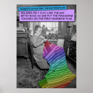 Mildred, the Gay Betsy Ross Poster