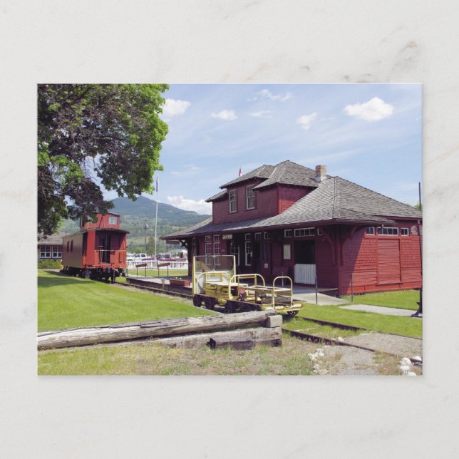 Mile 0 Museum Postcard (Front)