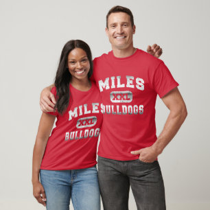 "MILES BULLDOGS GYM" T-Shirt