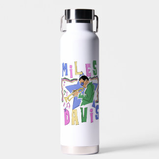 Miles Davis Water Bottle