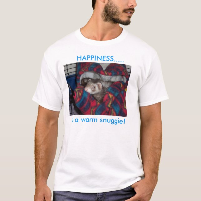 Miles the ferret T-Shirt (Front)