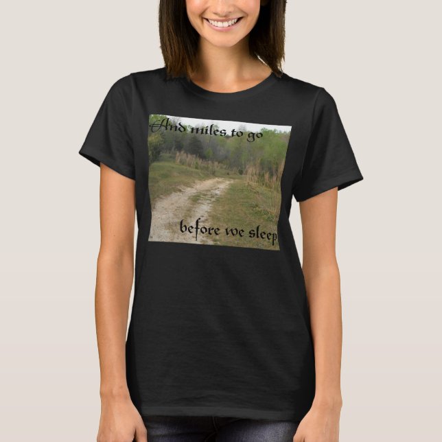 Miles to Go shirts (Front)