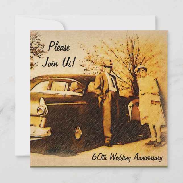 Milestone Anniversary Party Invite (Front)