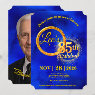 Milestone Birthday Invitation