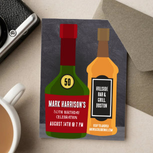 Milestone Birthday Invitation