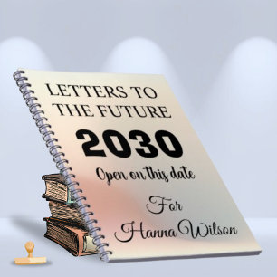 Milestone Keepsake Journals,Letters to the Future Notebook