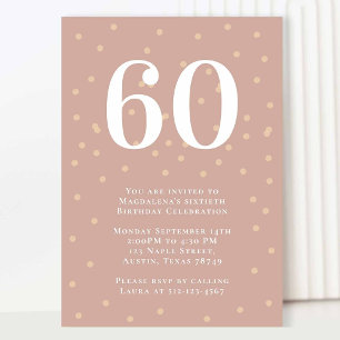 Milestone Minimalist Birthday Party Invitation
