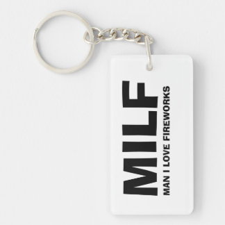 MILF - MAN I LOVE FIREWORKS KEY RING