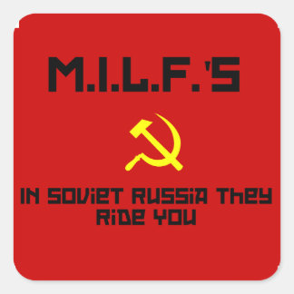 MILFS - Russia Sticker