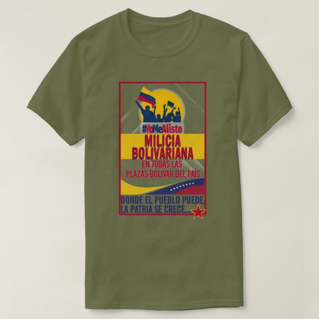 MILICIA BOLIVARIANA T-Shirt (Design Front)