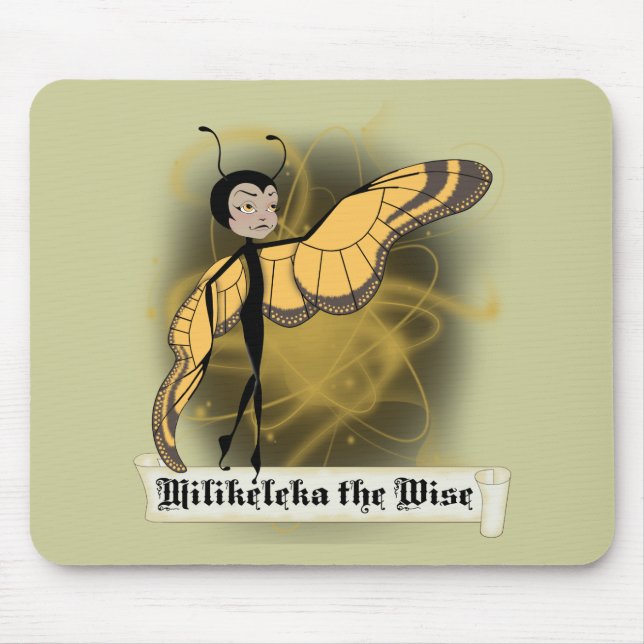 Milikeleka the Wise Mouse Pad (Front)