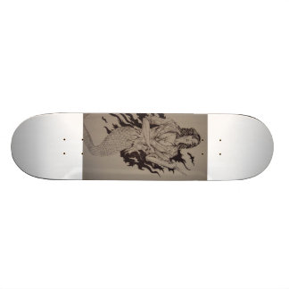 militairy mermaid skateboard