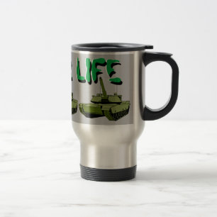 MILITAR LIFE TRAVEL MUG