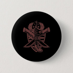 Military 6 Cm Round Badge