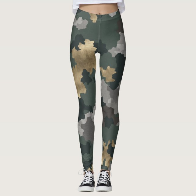 Military aesthetic leggings (Front)