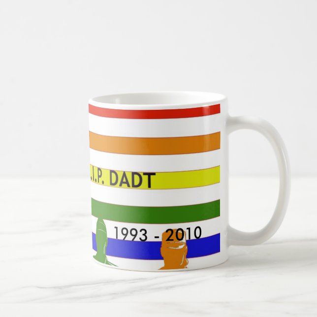 Military and Flag rainbow, 1993 - 2010 Coffee Mug (Right)