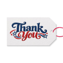 Military Appreciation Thank You Gift Tags