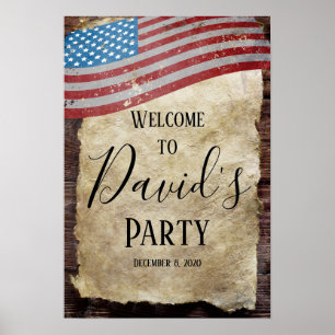 Military, Army, any party, welcome sign