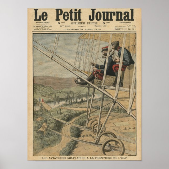 Military aviators on the Eastern front Poster (Front)