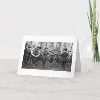 Military Band Alaska 1920 Card