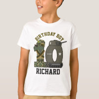Military Birthday Boy Tenth Soldier