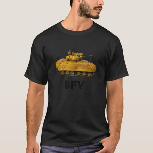 Military Bradley Fighting Vehicle BFV Tank (Front)