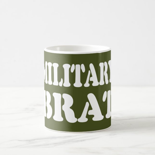 MILITARY BRAT COFFEE MUG (Center)