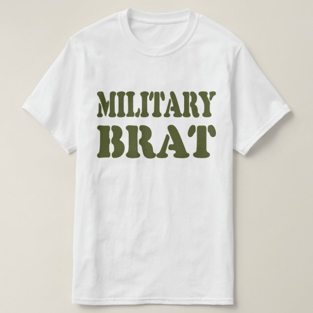 MILITARY BRAT T-Shirt (Design Front)